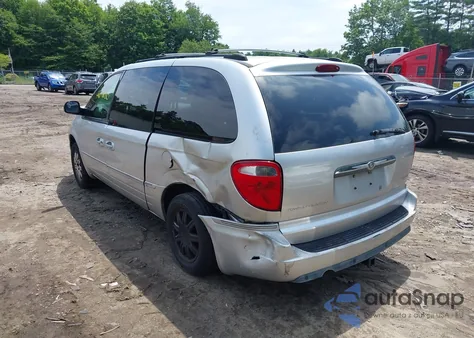 2005 Chrysler Town & Country Touring из США, поврежденный, VIN 2C4GP54L65R347521